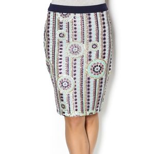 NWT Endless Rose Sequin Pencil Skirt